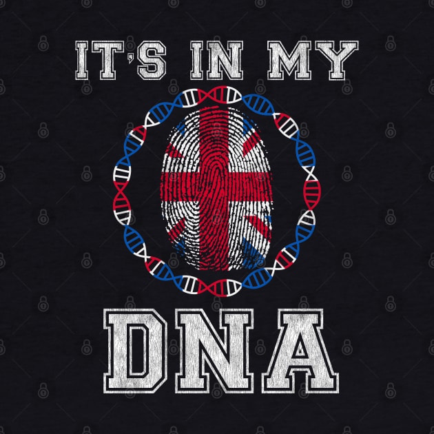 Britain  It's In My DNA - Gift for British From Britain by Country Flags
